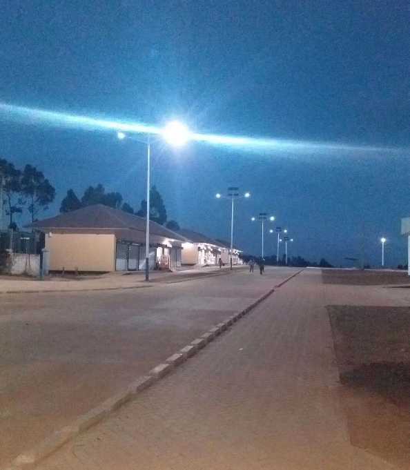 武威市非洲科特迪瓦太阳能路灯工程